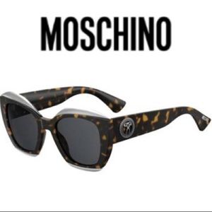 Moschino mos031/s Women’s Sunglasses in Dark Havana NWT
